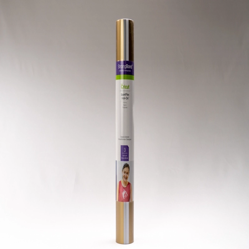 SET SPORTFLEX IRON-ON 3 HOJAS 30X30.5CM ORO, PLATA, BLANCO - 1