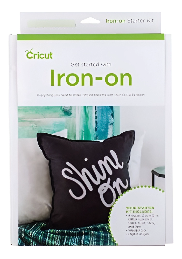 KIT DE INICIO VINILO IRON ON TEXTIL CRICUT - 1