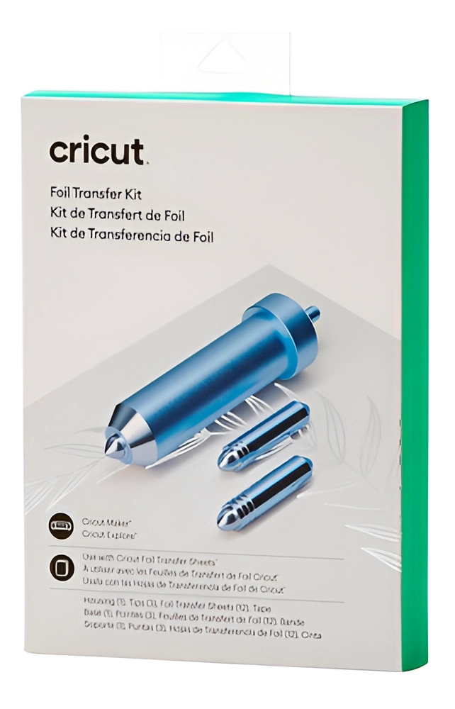 KIT CUCHILLAS TRANSFERENCIA LAMINAS FOIL TOOL CRICUT - 2