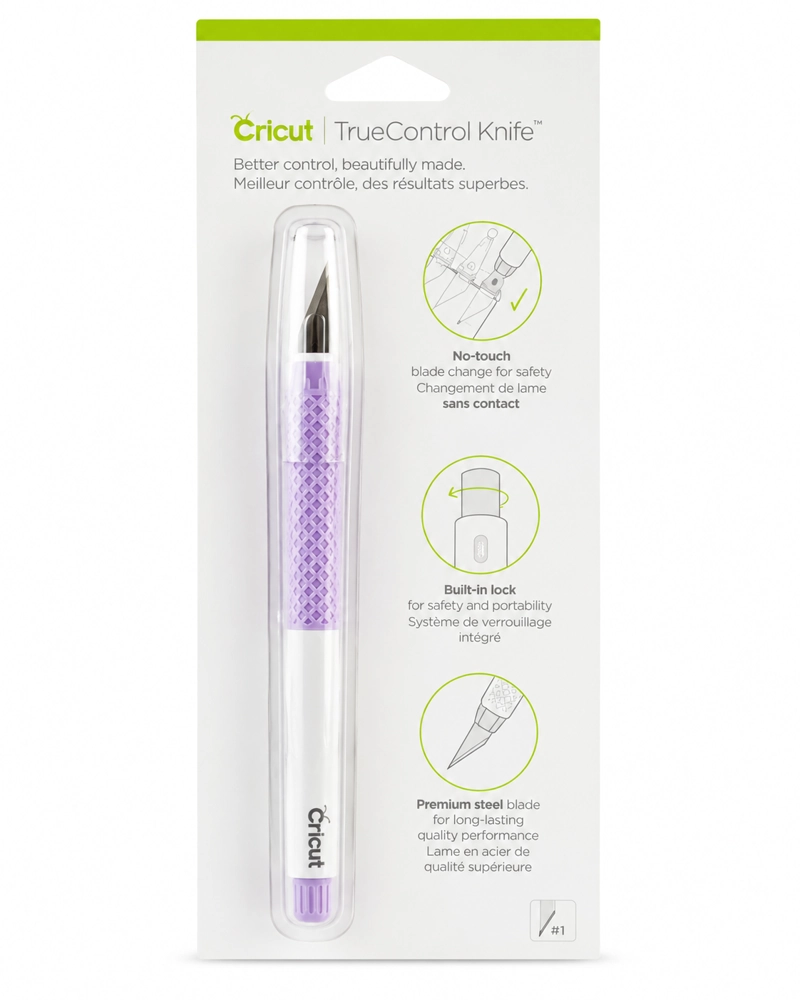 CUCHILLO TRUECONTROL LILA CRICUT - 3