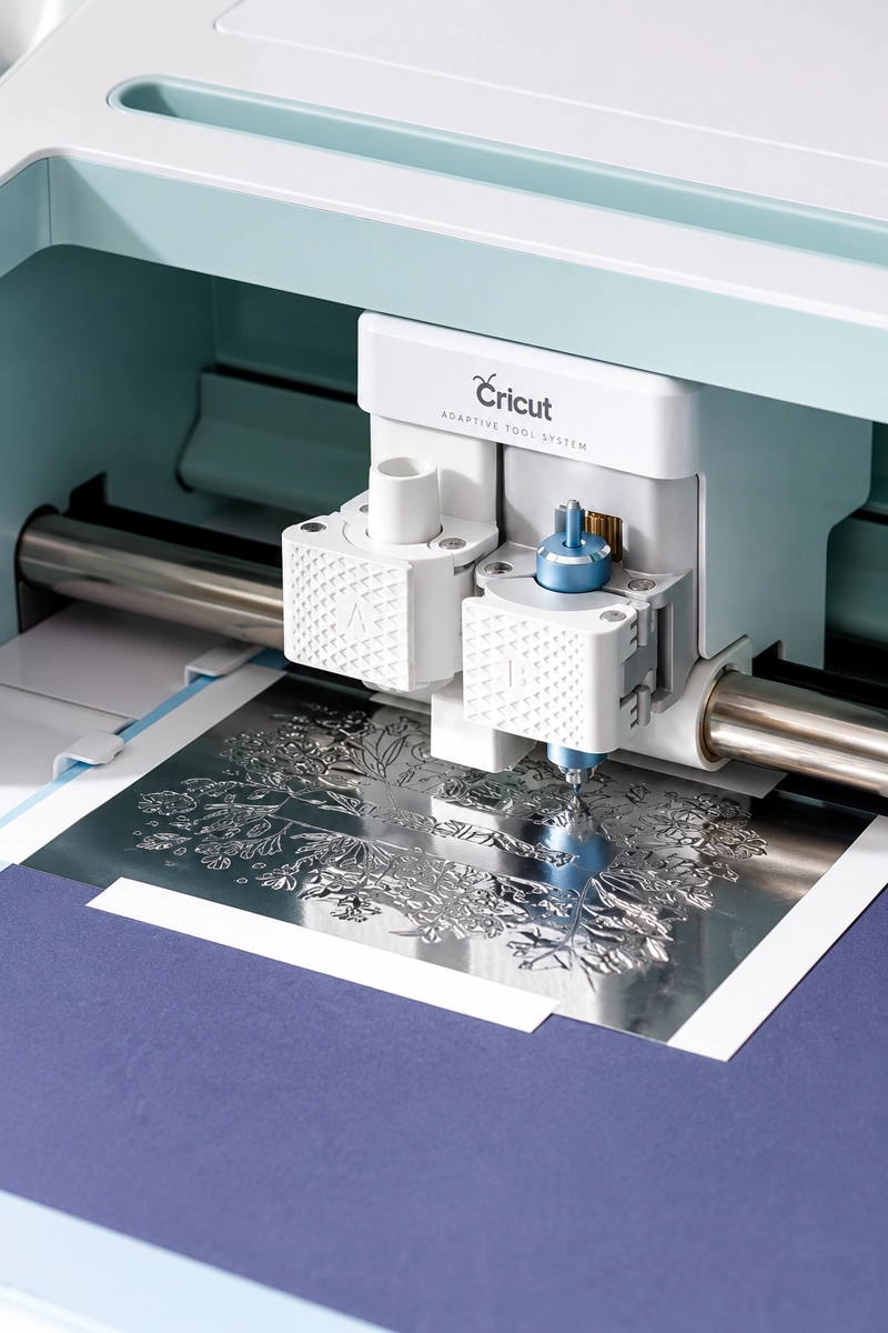 HOJAS TRANSFERENCIA 30.4 X 30.4 CM PLATEADO CRICUT - 3