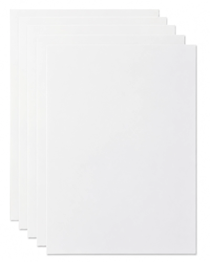 STICKER IMPRIMIBLE TRANSPARENTE 8.5  X 11  (6) CRICUT - 1