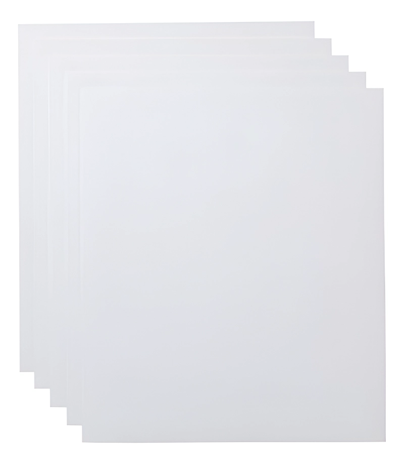 PAQUETE 10PZ CARTULINA BLANCA 24X28IN PARA CRICUT VENTURE - 1
