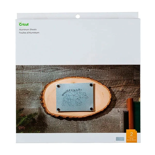 HOJAS DE ALUMINIO 20 X 20 CM 2 UND CRICUT - 1