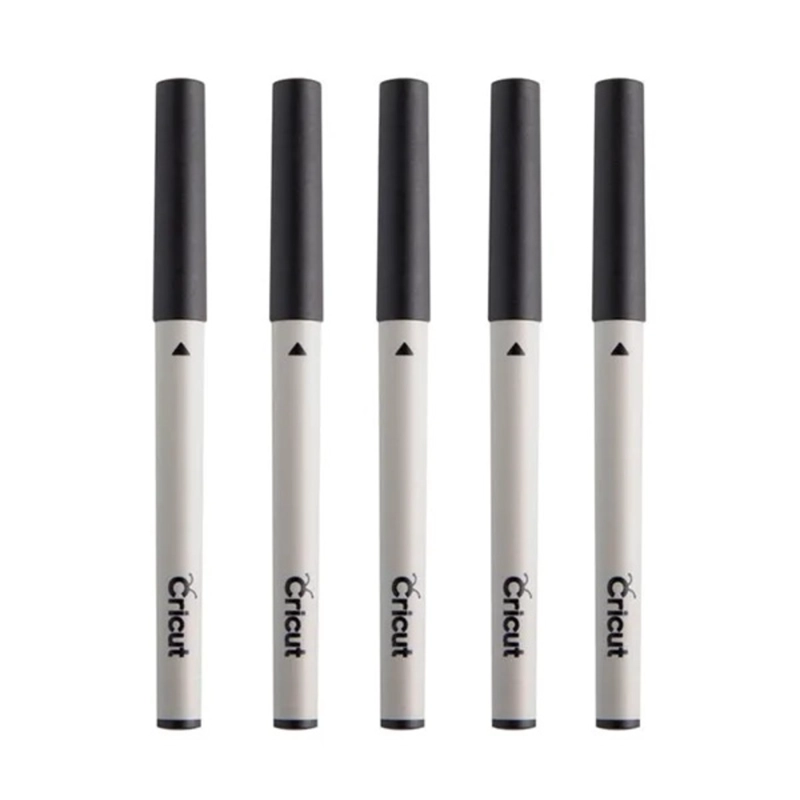 JUEGO DE BOLIGRAFOS NEGRO 5 UNIDADES CRICUT - 2