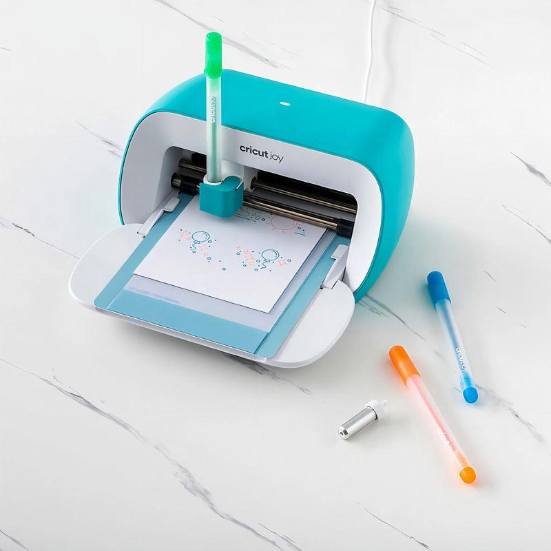 LAPICES DE GEL ARCOIRIS CON BRILLANTINA CRICUT - 2