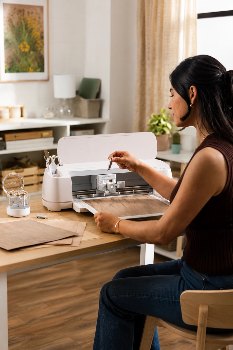 KIT PRO PLOTTER DE CORTE MAKER 4 SEASHELL ROSA NAMR CRICUT - 8