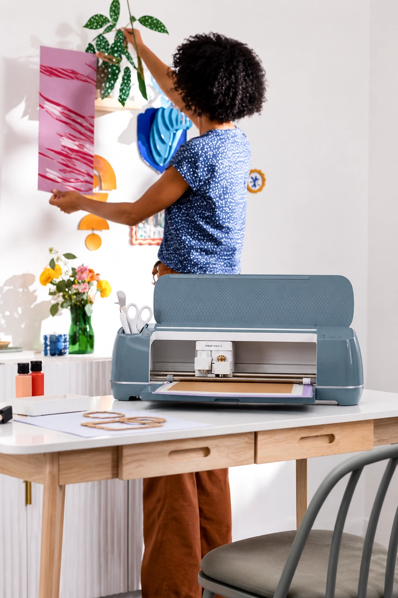 KIT DE INICIO PLOTTER DE CORTE MAKER 4 VERDE CRICUT - 4