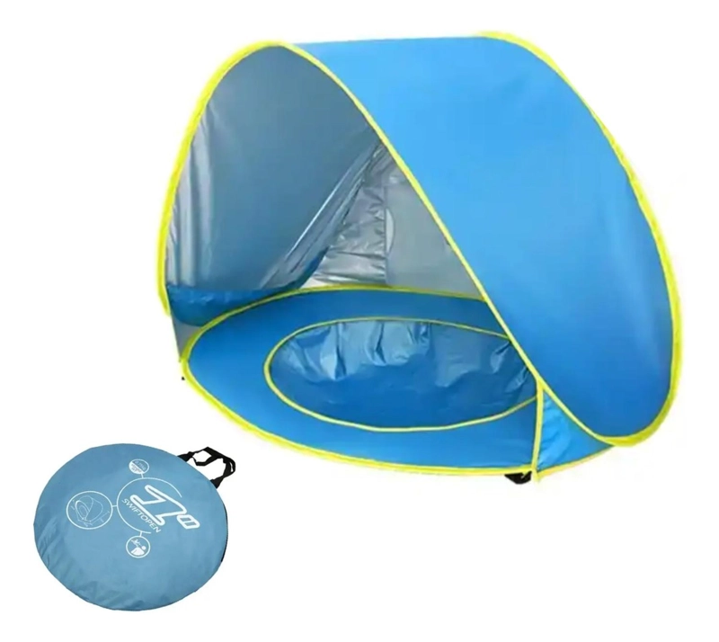 CARPA DE PLAYA Y PISCINA PARA BEBE S CON PROTECCION SOLAR