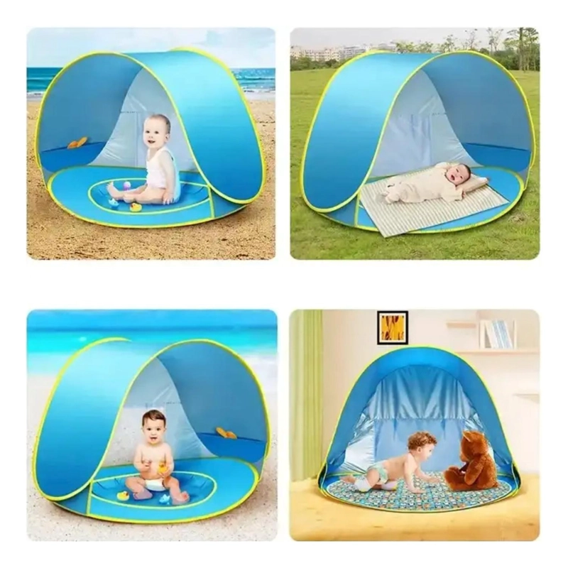 CARPA DE PLAYA Y PISCINA PARA BEBE S CON PROTECCION SOLAR - 4
