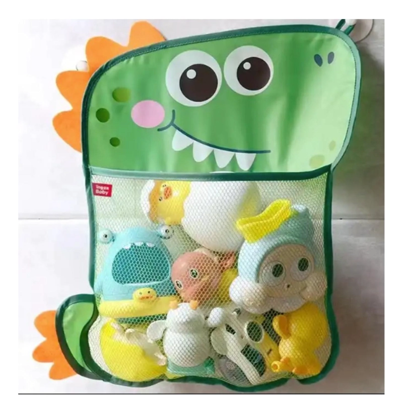 MALLA ORGANIZADORA - BOLSA PARA GUARDAR JUGUETES BAÑO BEBE - 3
