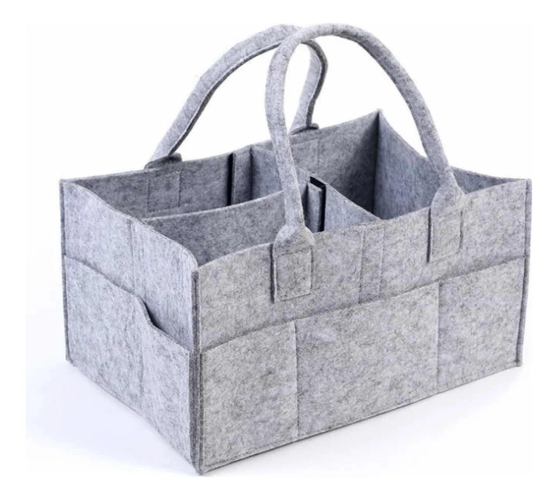 ORGANIZADOR DE PAÑALES PARA BEBE  - CANASTO MULTIUSOS - 1
