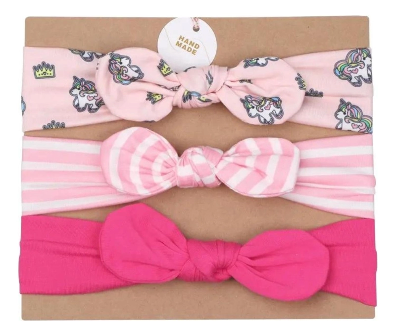 PACK X 3 CINTILLOS - DIADEMAS PARA BEBÉS - 1