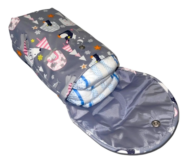 BOLSA SEBEN KIDS IMPERMEABLE PAÑALES TOALLITAS Y OTROS ACCESORIOS - 2