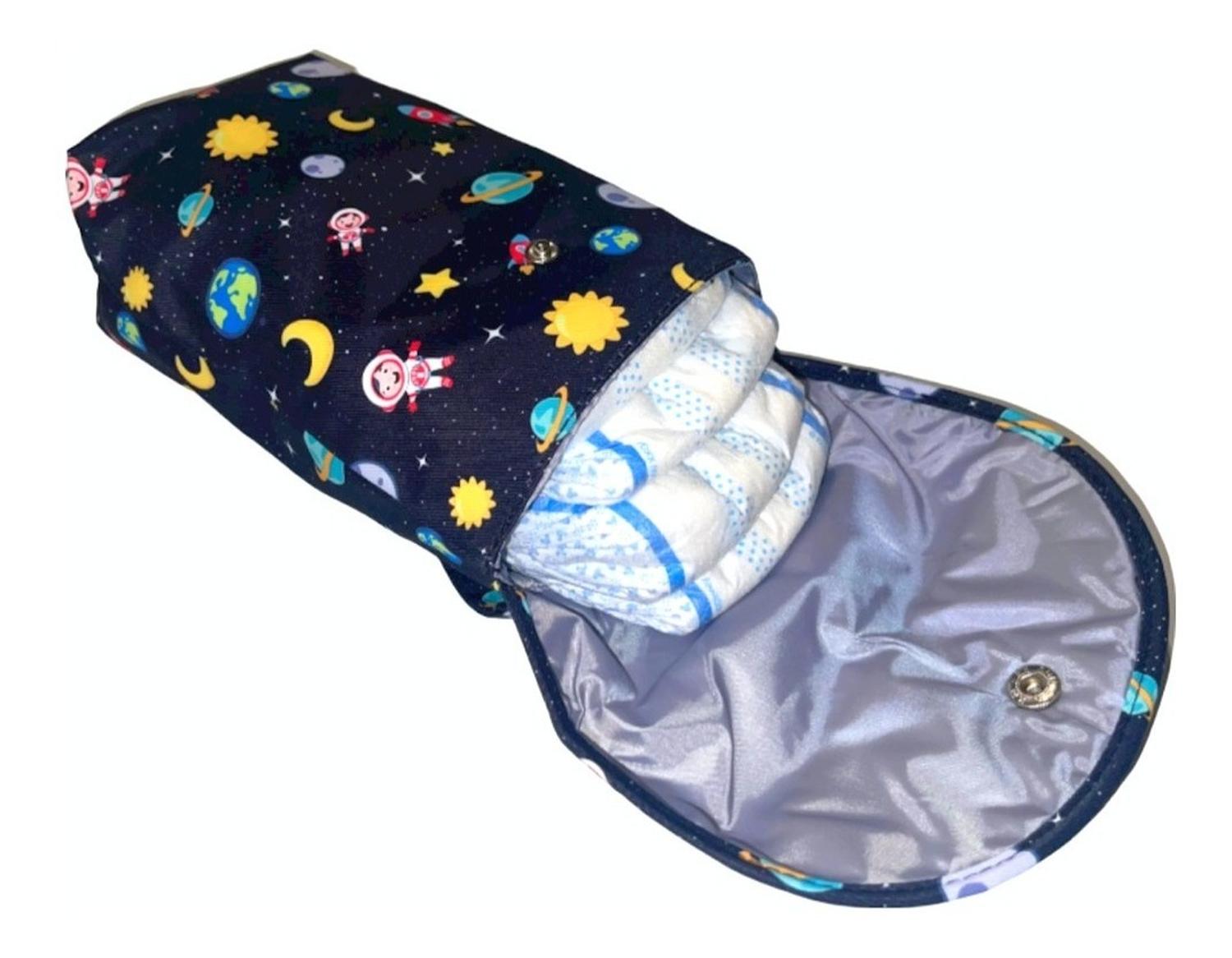 BOLSA SEBEN KIDS IMPERMEABLE PAÑALES TOALLITAS Y OTROS ACCESORIOS - 2