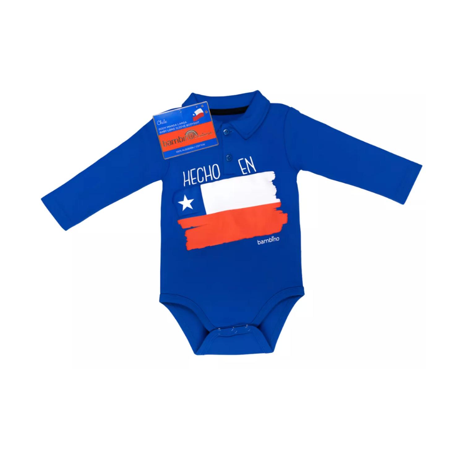 BODY ALGODÓN NIÑO BAMBINO CHILE BEBÉ FIESTAS PATRIAS - 2
