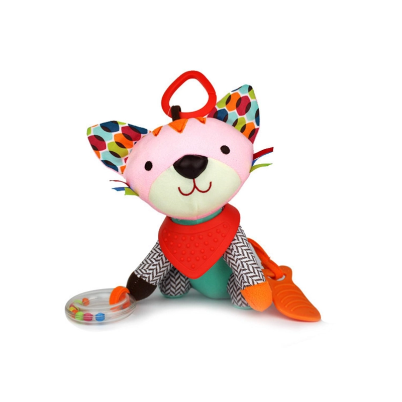 SONAJERO SENSORIAL PARA BEBE - MOVIL DE PELUCHE PARA COCHE O CUNA - 1