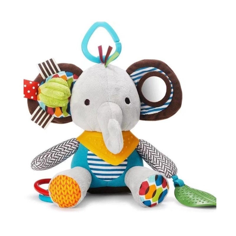 SONAJERO SENSORIAL PARA BEBE - MOVIL DE PELUCHE PARA COCHE O CUNA - 1