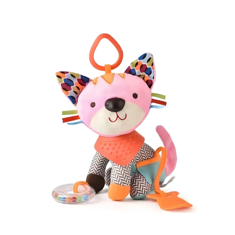 SONAJERO SENSORIAL PARA BEBE - MOVIL DE PELUCHE PARA COCHE O CUNA - 2