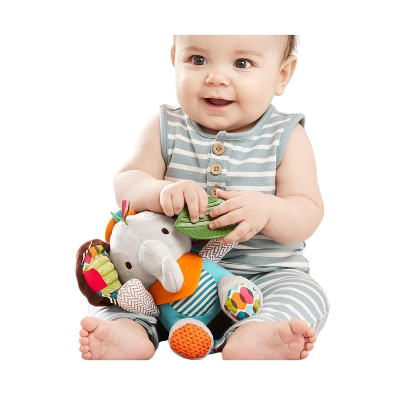SONAJERO SENSORIAL PARA BEBE - MOVIL DE PELUCHE PARA COCHE O CUNA - 3