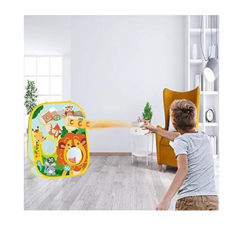 JUEGO DE LANZAMIENTO Y TIRO INFANTIL 3 EN 1 - 7