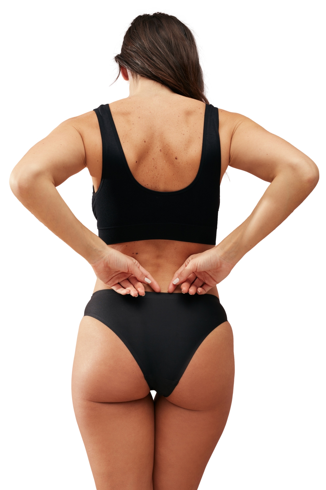 PACK X3 CALZÓN MUJER UNICA LINGERIE BIKINI MICROFIBRA SIN DEMARCACIÓN NEGRO - 3