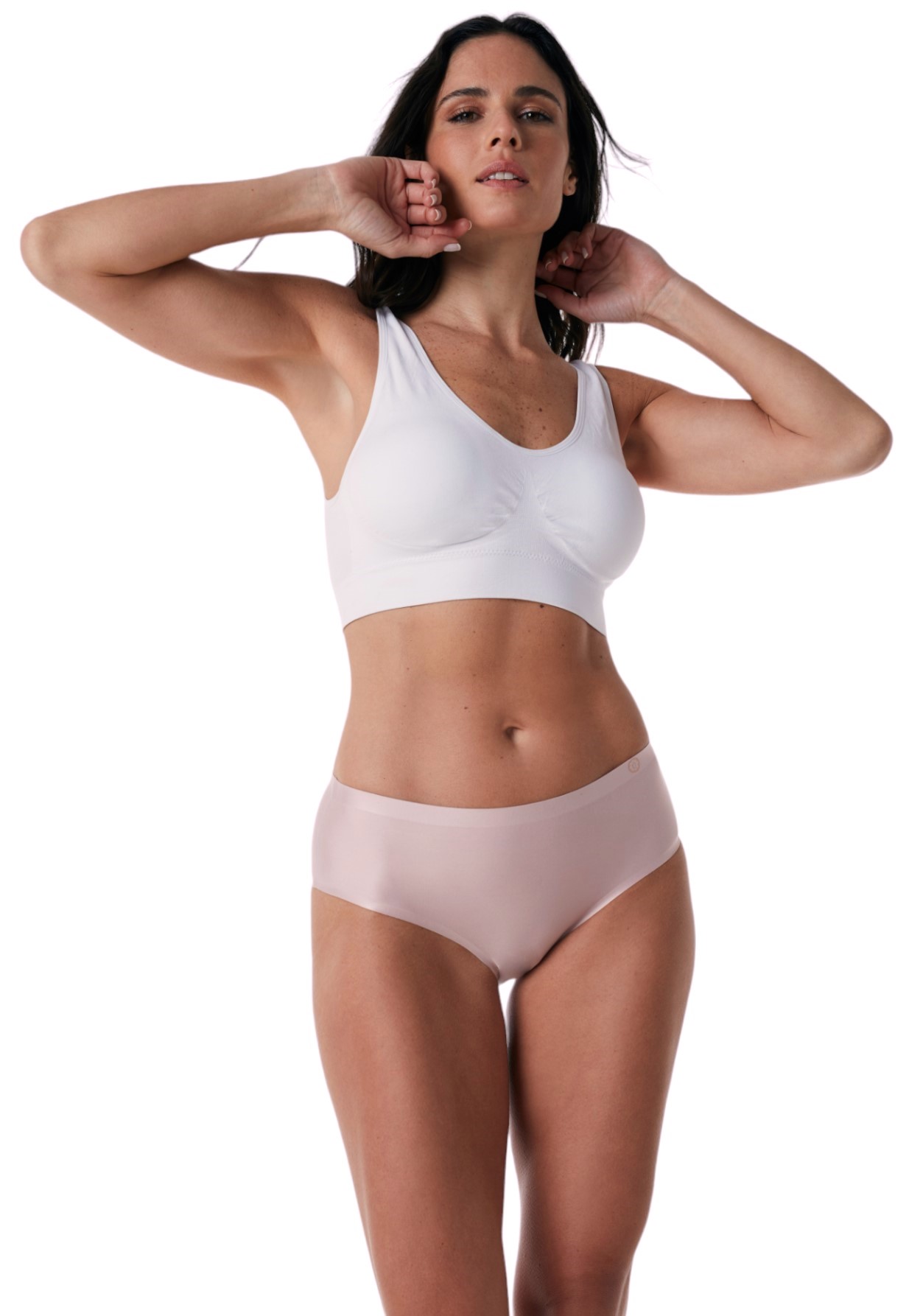 PACK X3 CALZÓN MUJER UNICA LINGERIE PANTALETA MICROFIBRA SIN DEMARCACIÓN.ROSA - 2