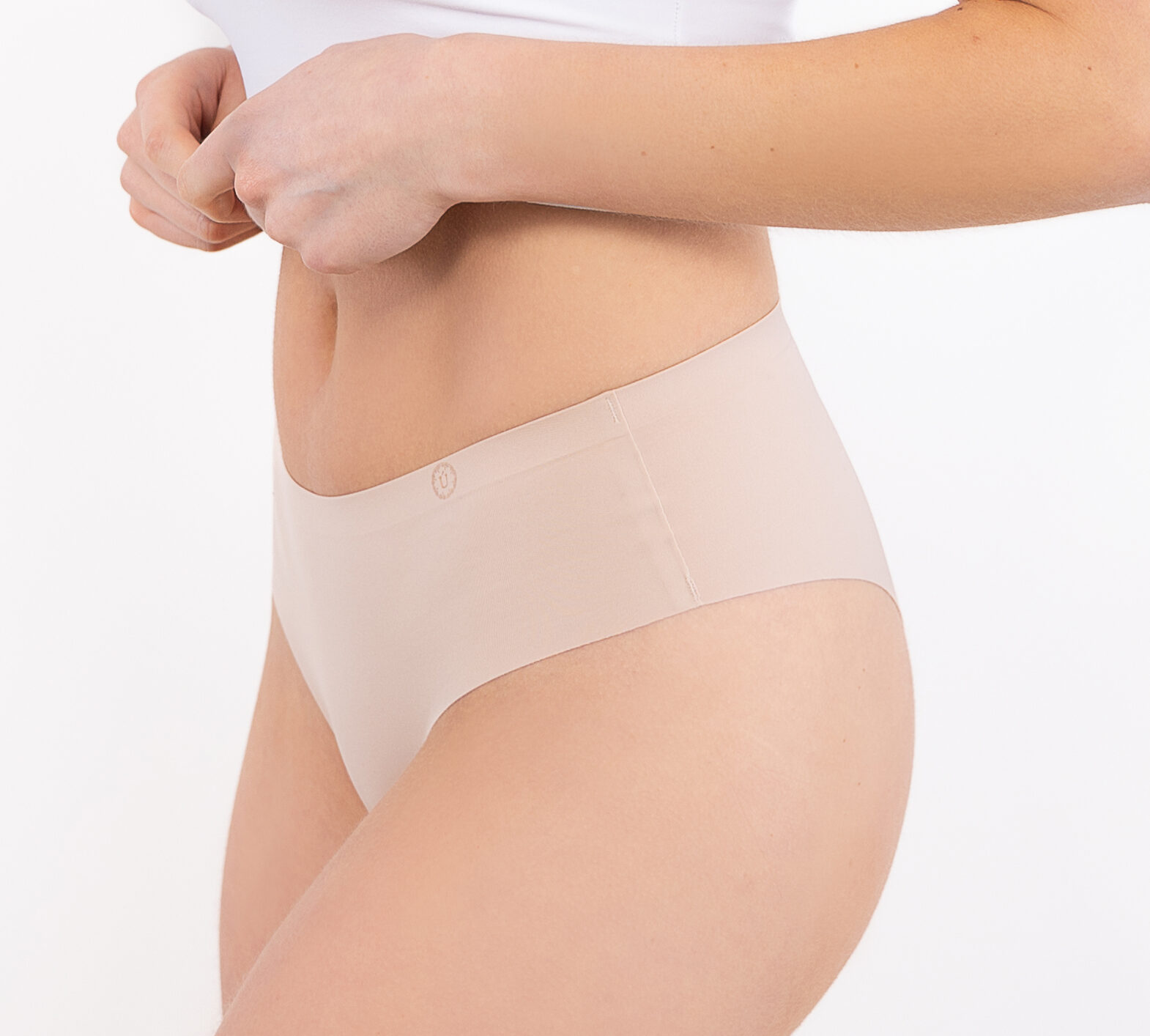 PACK 3 CALZÓN MICROFIBRA MUJER UNICA LINGERIE NEGRO PANTALETA CULOTTE SILKDRY FLEX SIN DEMARCACIÓN - 4
