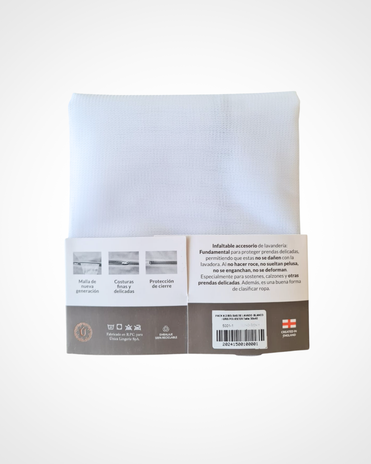 PACK X2 BOLSAS DE LAVADO 30X40CMS - 4
