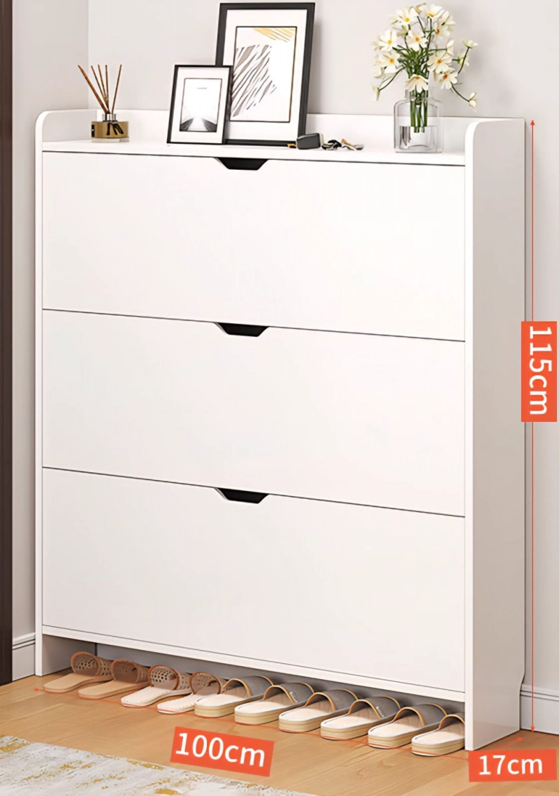 ZAPATERO MUEBLE ORGANIZADOR DE ZAPATOS PARA ENTRADA O DORMITORIO - 1
