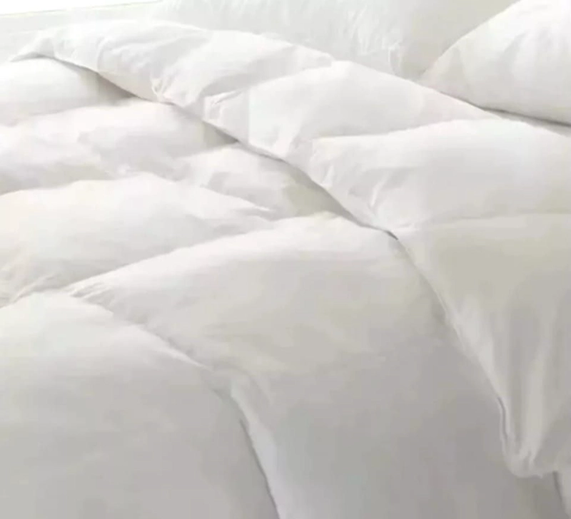 EDREDON NORDICO CON FUNDAS DE ALMOHADA SUAVE Y LIGERO 1 PLAZA - COLOR BLANCO - 3