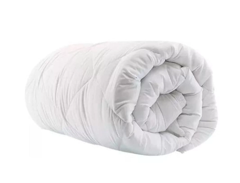 EDREDON NORDICO CON FUNDAS DE ALMOHADA SUAVE Y LIGERO KING - COLOR BLANCO - 2