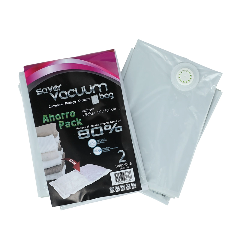 PACK 2 BOLSAS AHORRA ESPACIO SVB 80 X 100 CM - 1