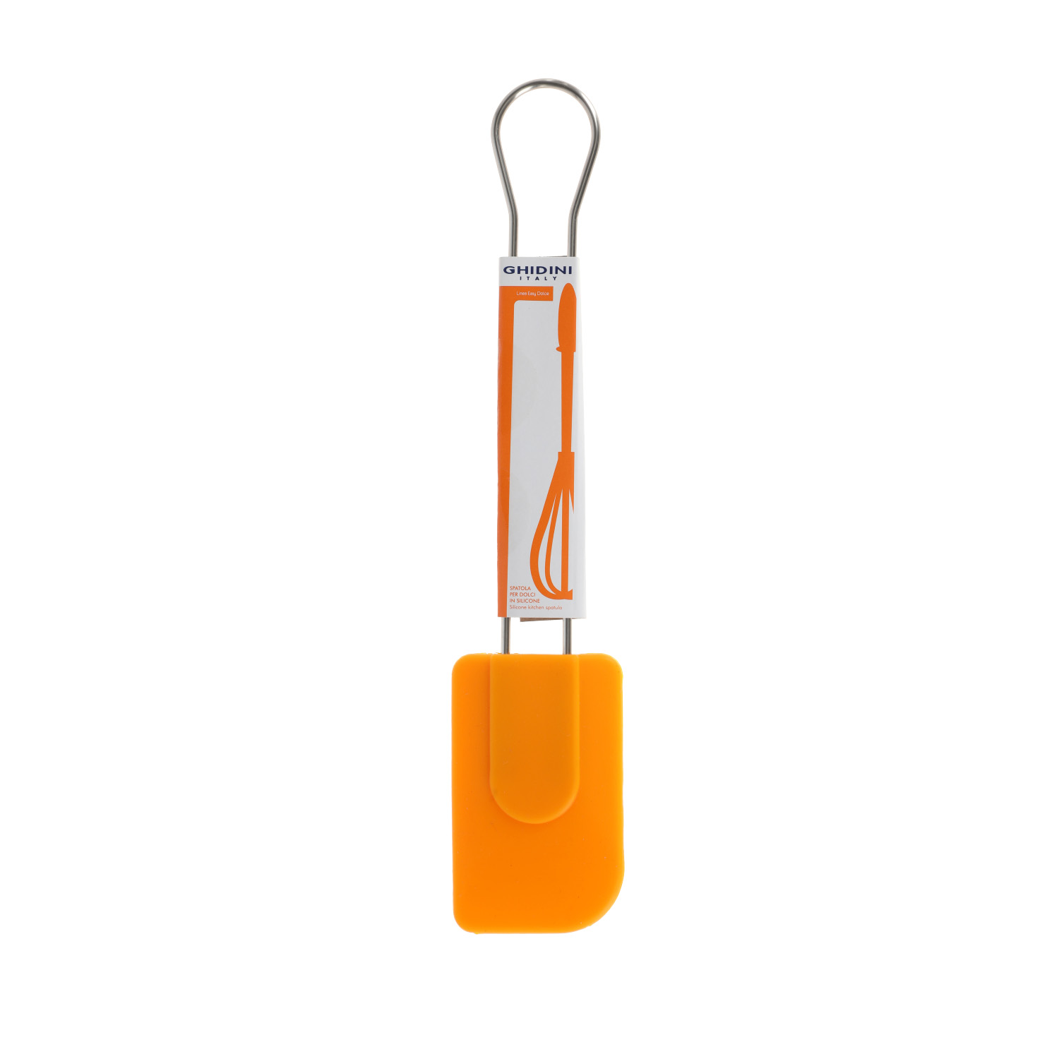 ESPATULA DE SILICONA NARANJA