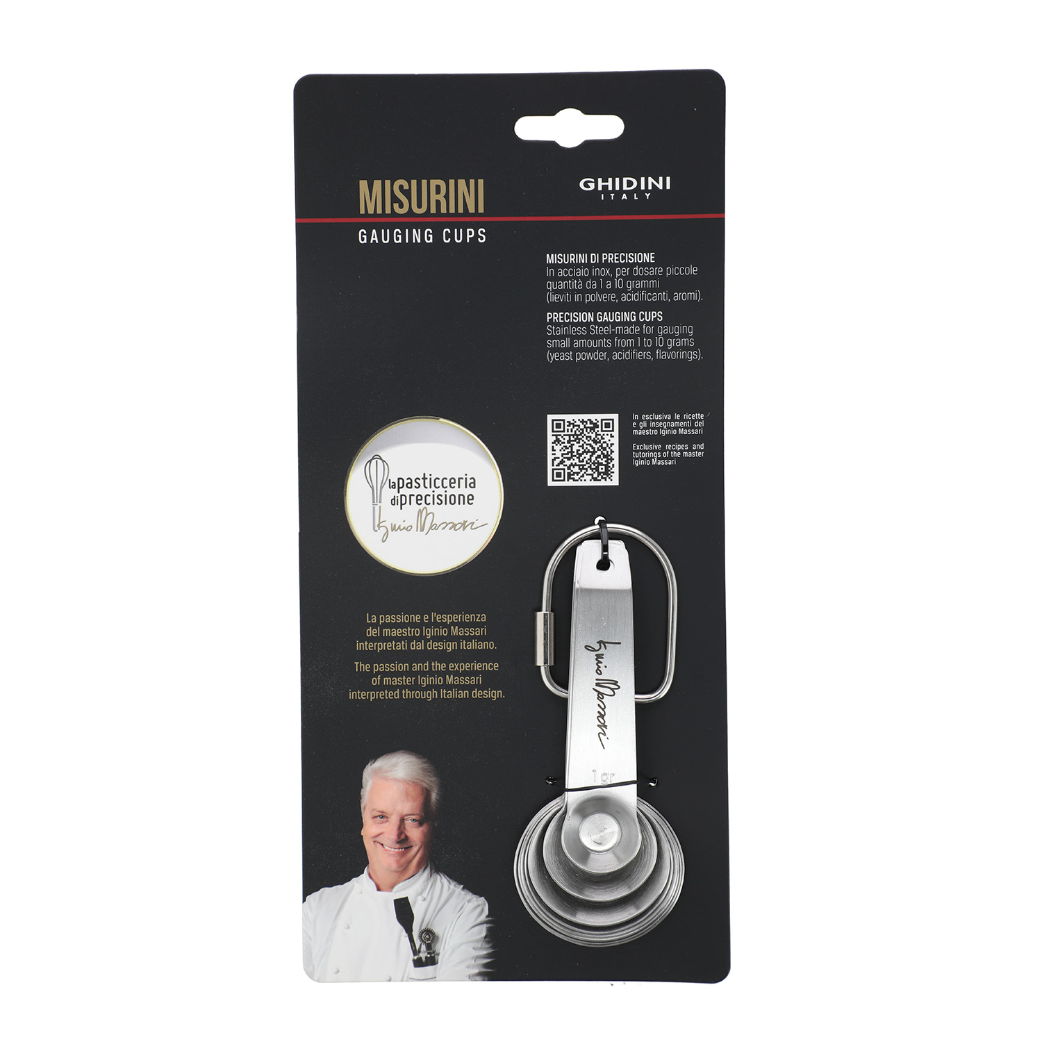 CUCHARAS DE MEDICION ACERO INOX MASSARI - 1