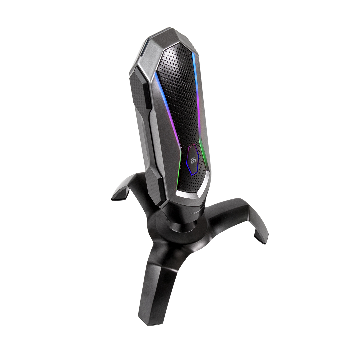MICROFONO NEWSKILL GAMER PROFESIONAL RGB AGNI BLACK GRAY - 2