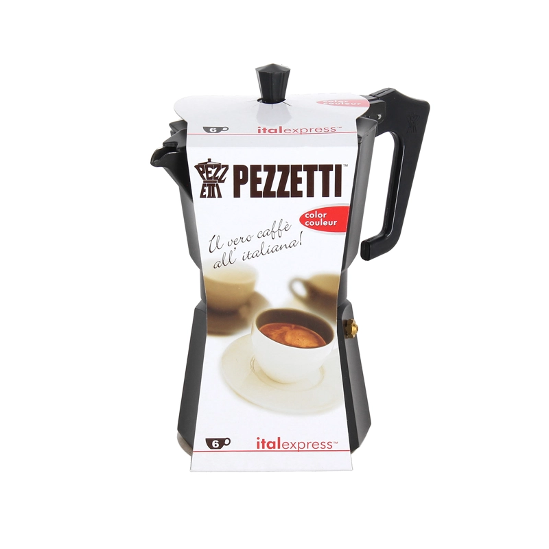 CAFETERA  ITALEXPRESS 6 TAZAS NEGRA - 2