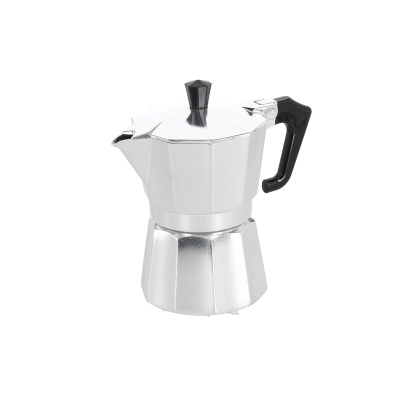 CAFETERA ITALEXPRESS  3 TAZAS PLATEADA - 1
