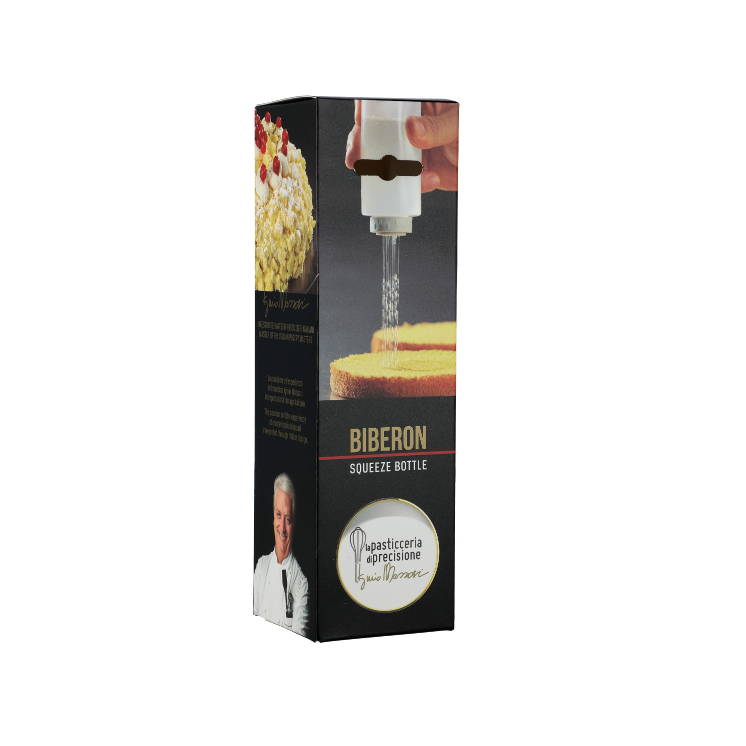 BOTELLA DECORADORA CON 3 BOQUILAS MASSARI - 1