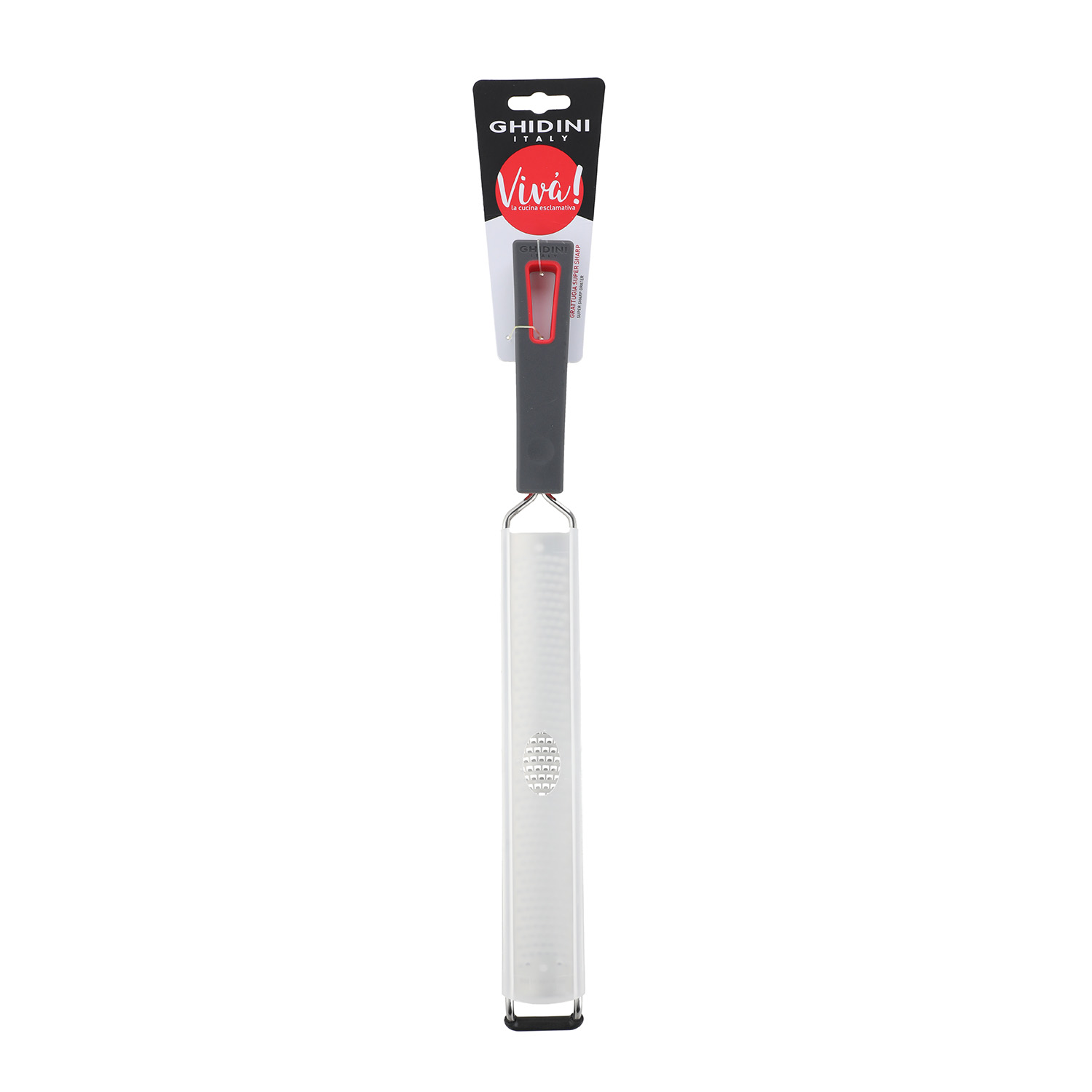 RALLADOR MANUAL ACERO INOX CON MANGO 38X4 VIVA - 1