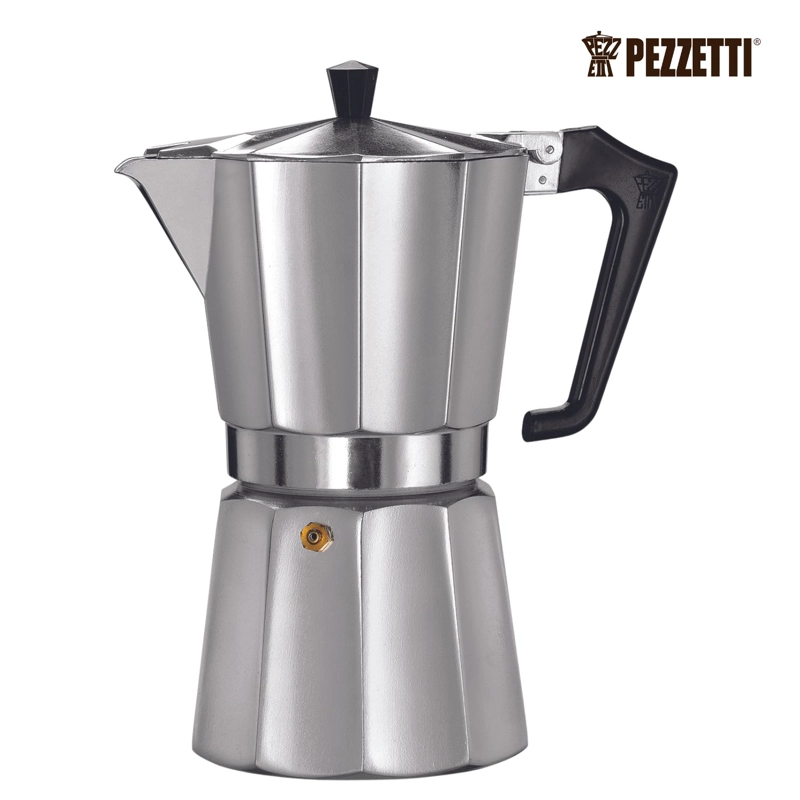 CAFETERA ITALEXPRESS  9 TAZAS PLATEADA - 2