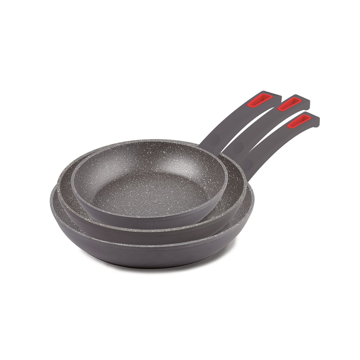 SET TRES SARTENES 20-24-28CM ANTIADHERENTE VIVA - 1