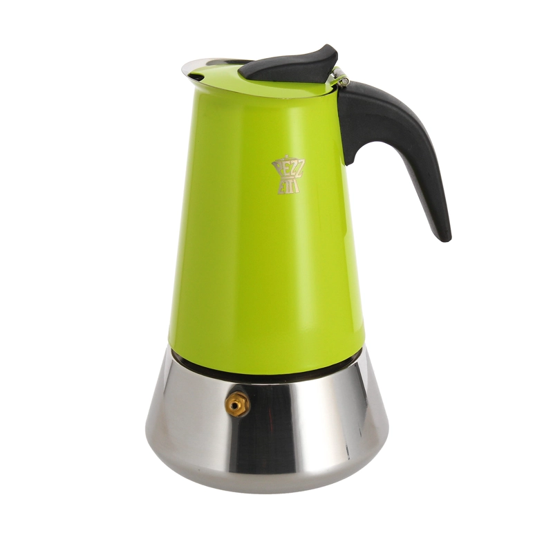 CAFETERA  STEEL EXPRESS 6 TAZAS PISTACHO - 2