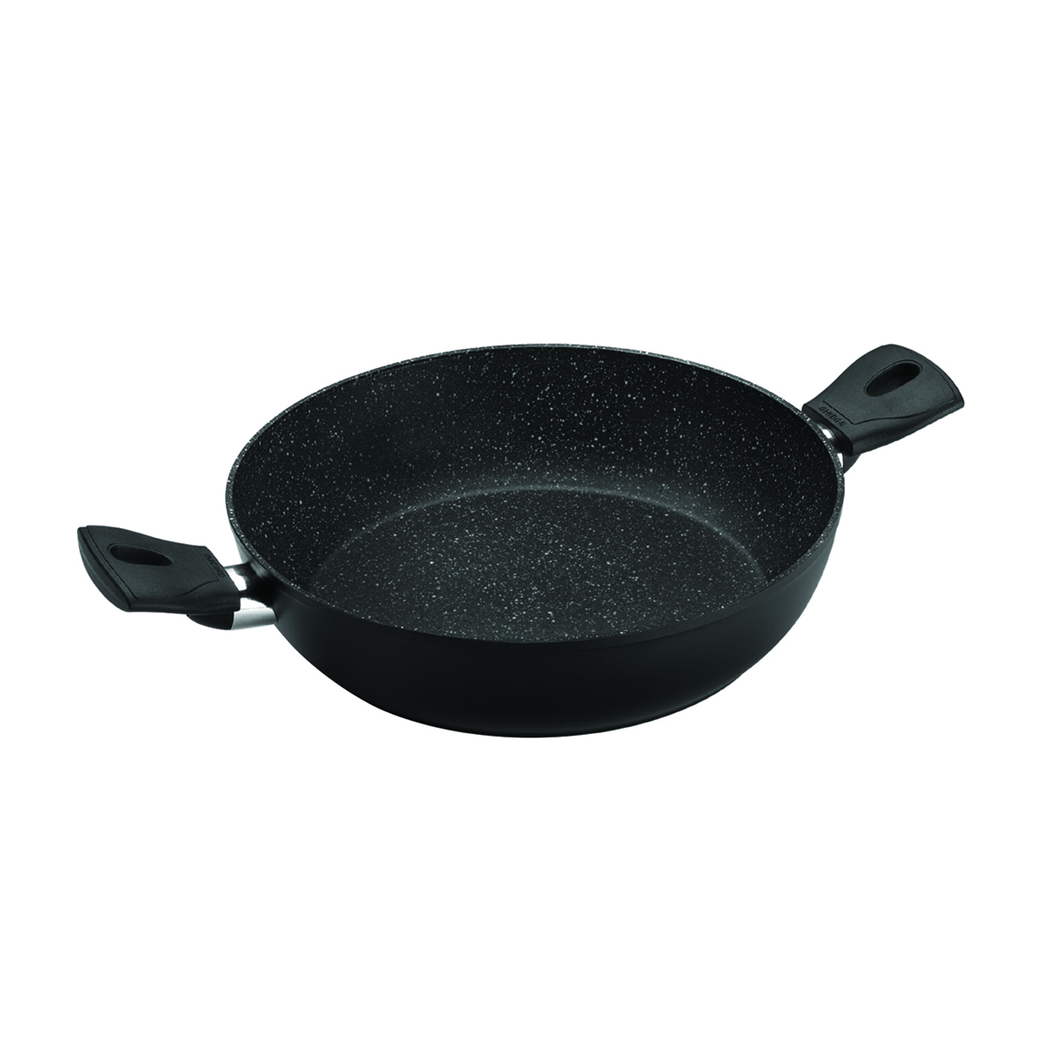 SET WOK 2 ASAS 28CM  ANTIADHERENTE CON TAPA DAILY - 2