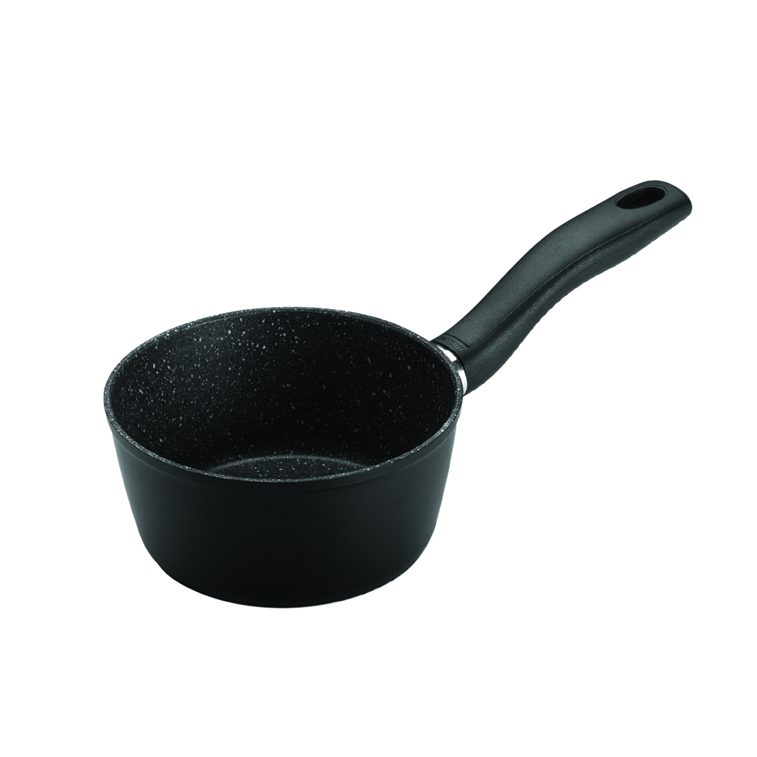 SET CACEROLA 16CM ANTIADHERENTE NEGRO CON TAPA DAILY - 2