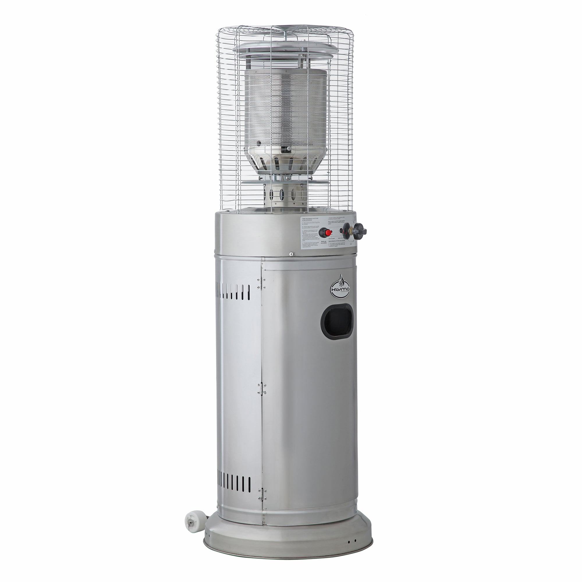 ESTUFA A GAS KLYMA EXTERIOR TERRAZA CILDRO LW INOX 1.35 METROS - 1