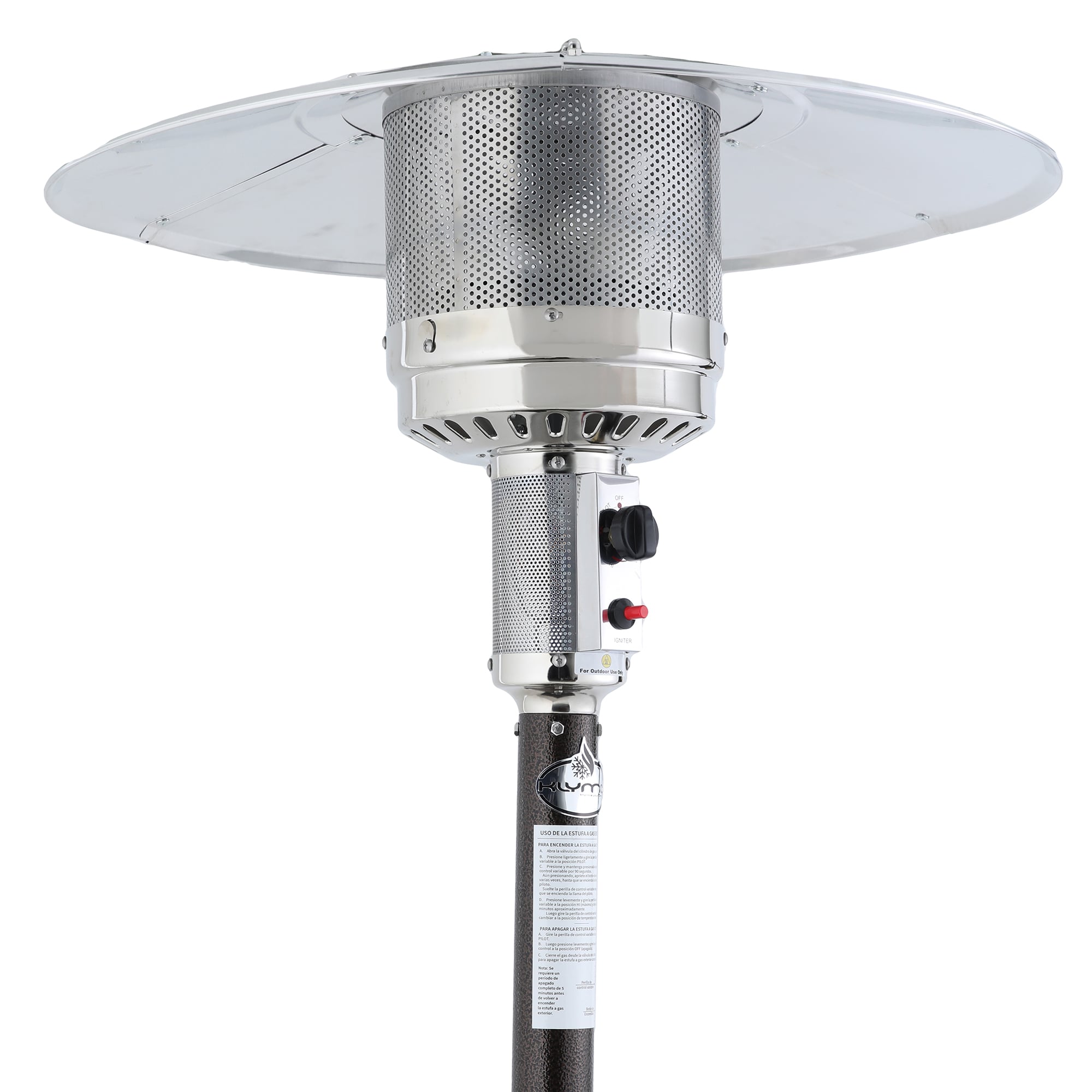 ESTUFA A GAS EXTERIOR TERRAZA SETAX RATTAN - 6