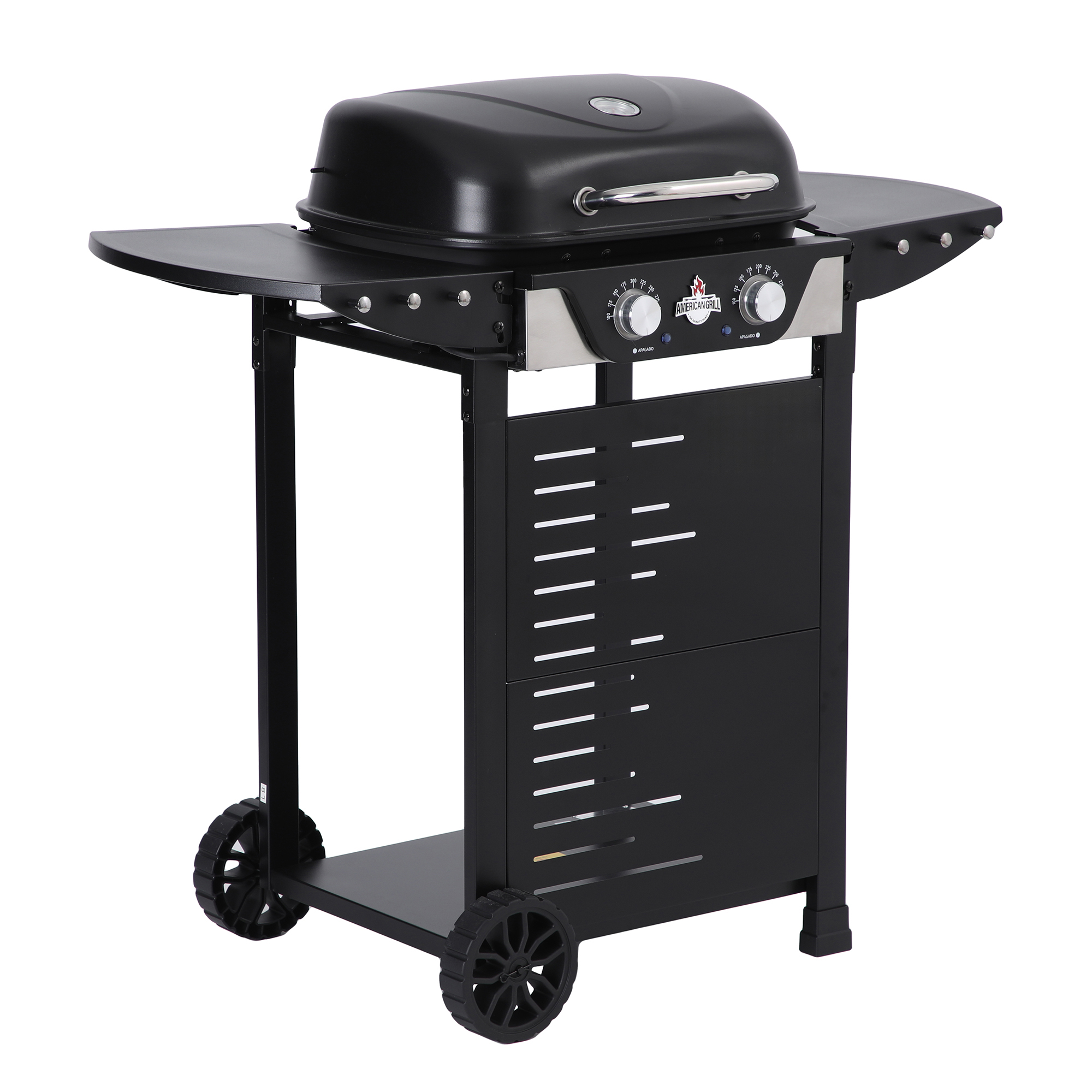 PARRILLA ELECTRICA 2 TUBOS CALEFACTORES MANHATTAN BLACK - 4
