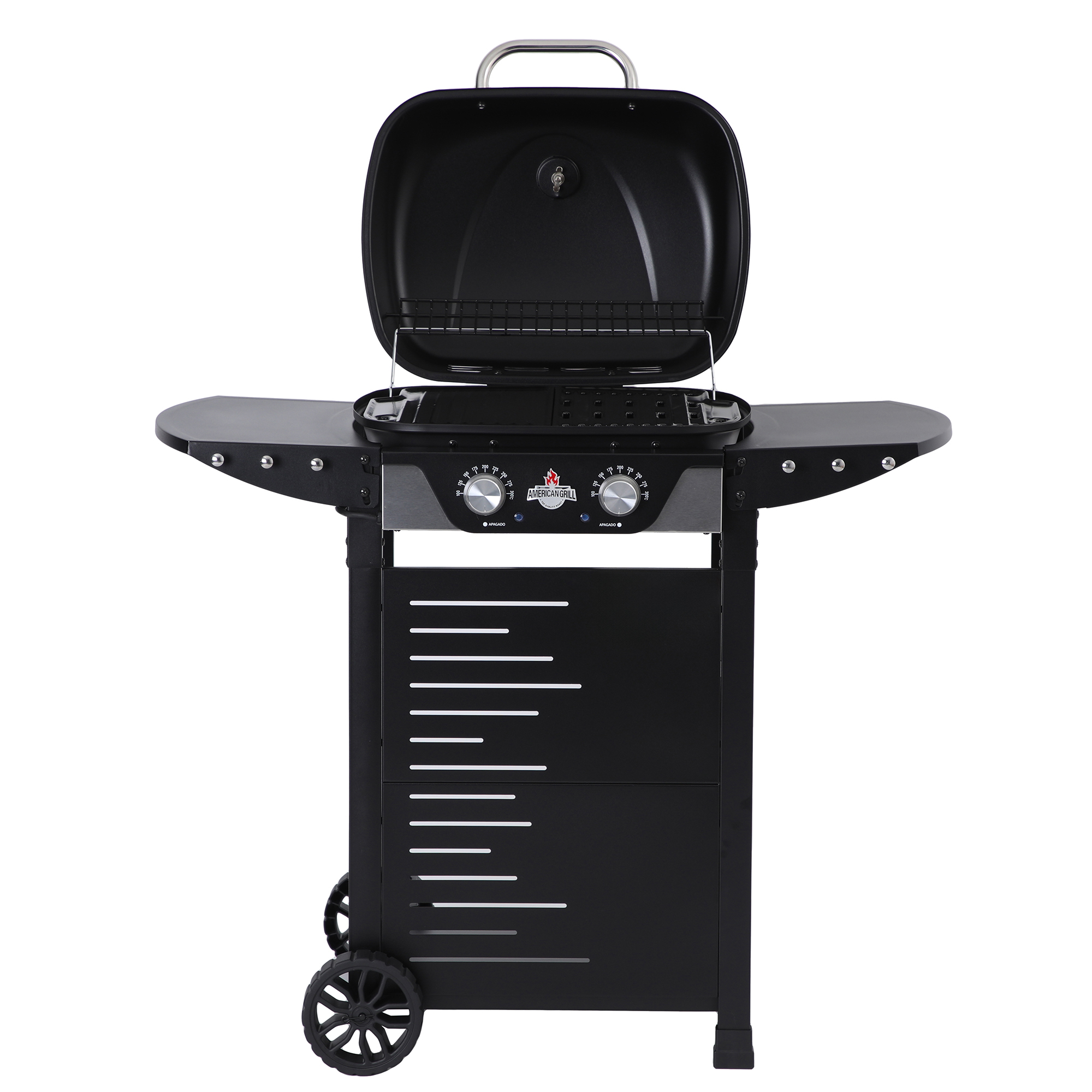 PARRILLA ELECTRICA 2 TUBOS CALEFACTORES MANHATTAN BLACK - 5