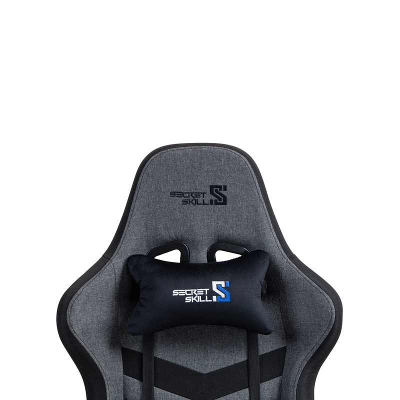 SILLA GAMER SPY GRIS/NEGRO - 2